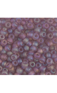 Miyuki rocailles Perlen 6/0 - Matte smoky amethyst ab 6-142FR